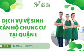 Dịch vụ vệ sinh căn hộ chung cư tại Quận 1