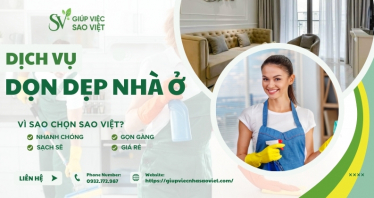 Dịch vụ dọn dẹp nhà ở 